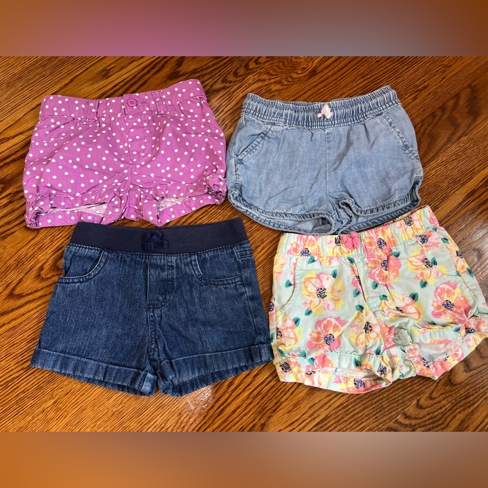 Gorgeous Bundle of Little Girls Shorts Size 3T